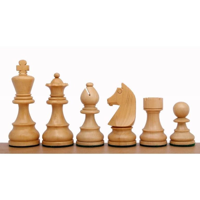 PIEZAS DE AJEDREZ DE MADERA MODELO STAUNTON GERMAN KNIGHT – La Mansion ...